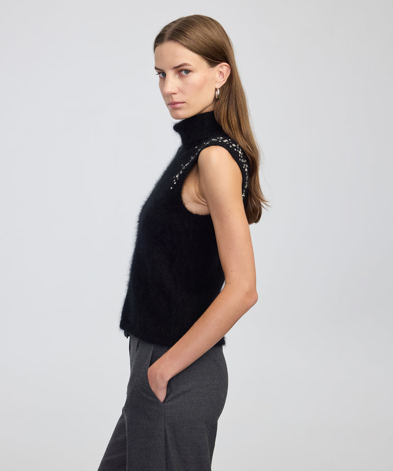 Ipekyol Mixed Accessory Sweater Black