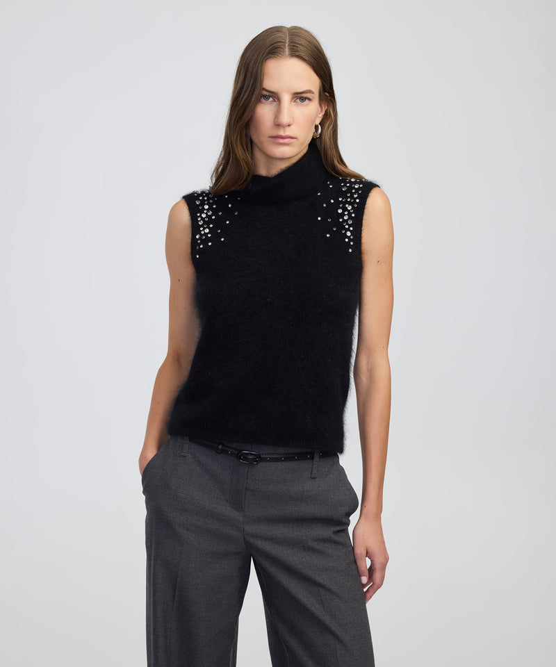 Ipekyol Mixed Accessory Sweater Black