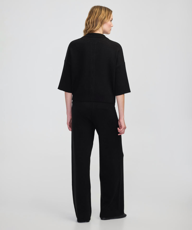 Ipekyol Zippered, Comfortable Cut Knitwear Black