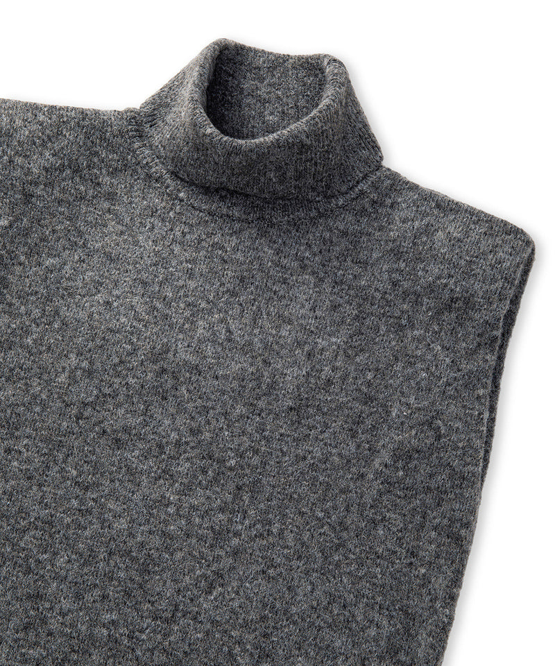 Ipekyol Knit Vest With Shoulder Pads Grey Melange