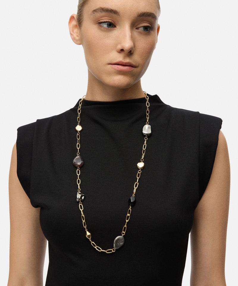 Ipekyol Mixed Long Chain Necklace Gold