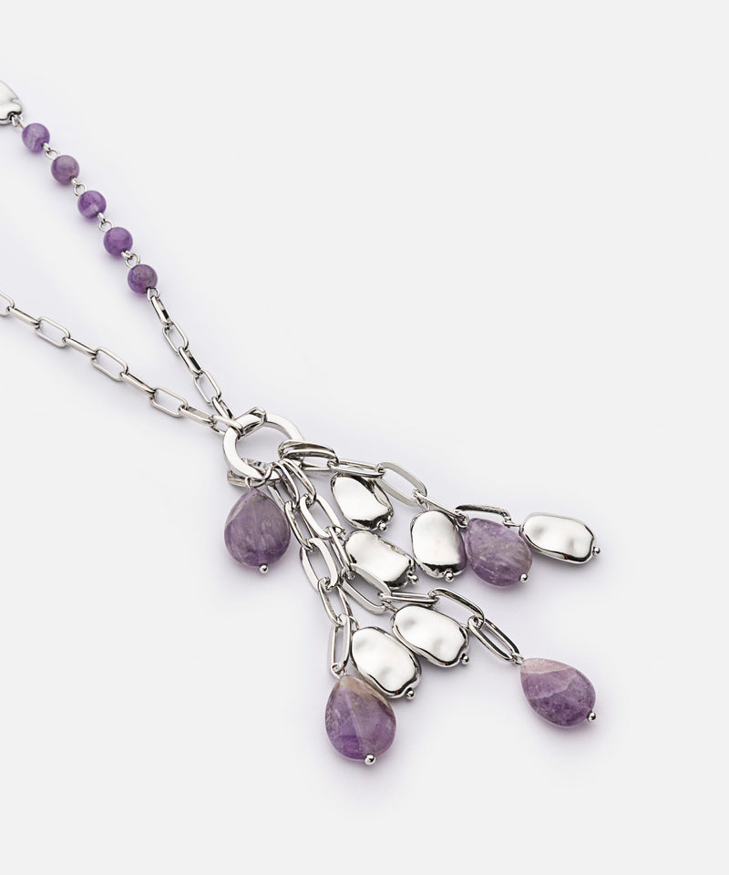 Ipekyol Multi-Piece Chain Necklace Lilac