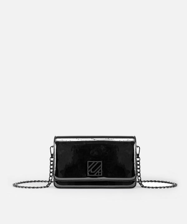 Ipekyol Shiny Bag With Monogram Buckle Black
