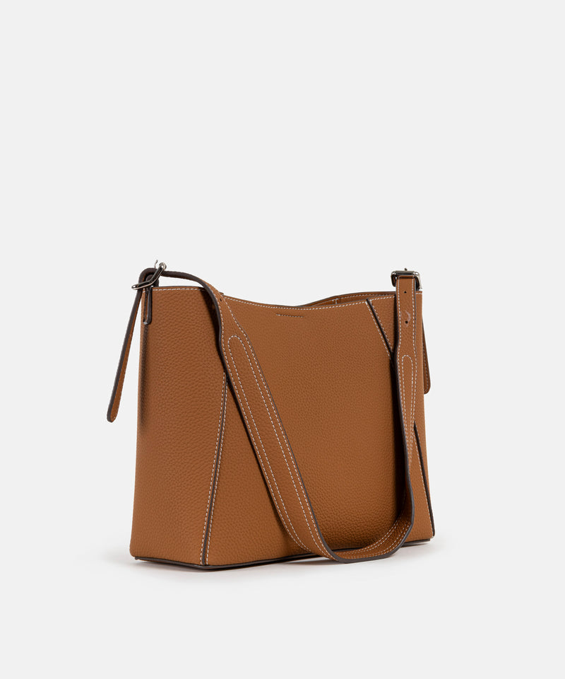 Ipekyol Bucket Bag With Scarf Brown