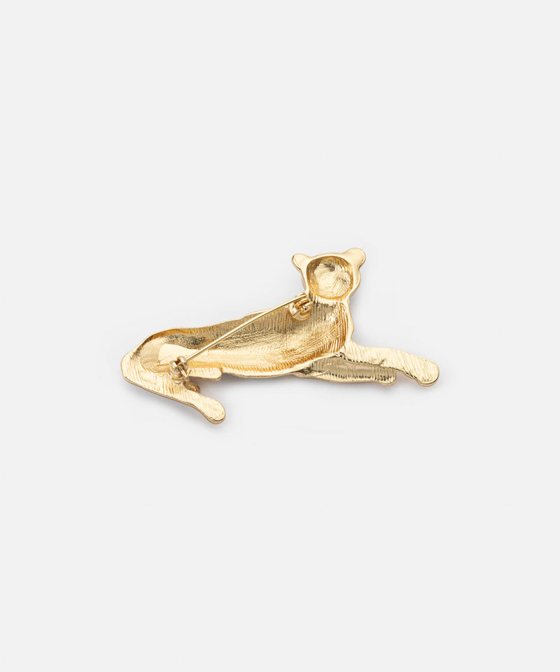 Ipekyol Animal-Shaped Brooch Gold