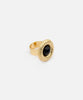 Ipekyol Textured Ring With Contrasting Stones Gold