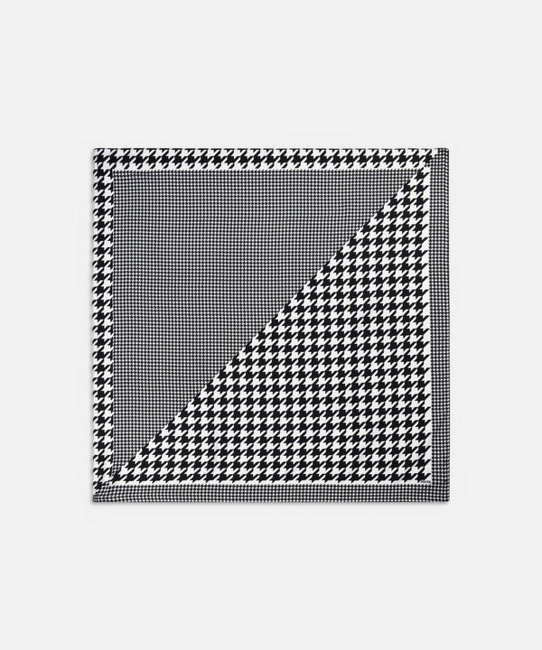 Ipekyol Houndstooth Print Shawl Black