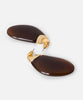Ipekyol Resin Earrings Brown