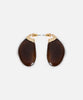 Ipekyol Resin Earrings Brown