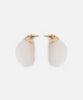 Ipekyol Resin Earrings Cream