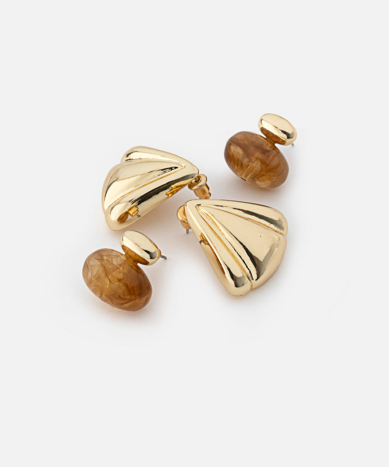 Ipekyol Pack Of Two Earrings Gold