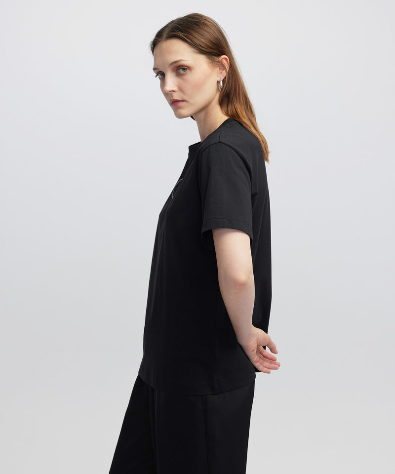 Ipekyol Embroidered T-Shirt Black