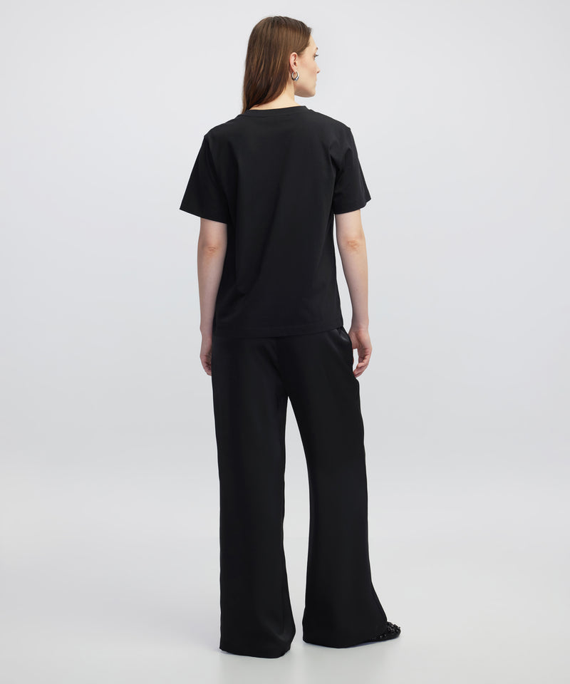 Ipekyol Embroidered T-Shirt Black