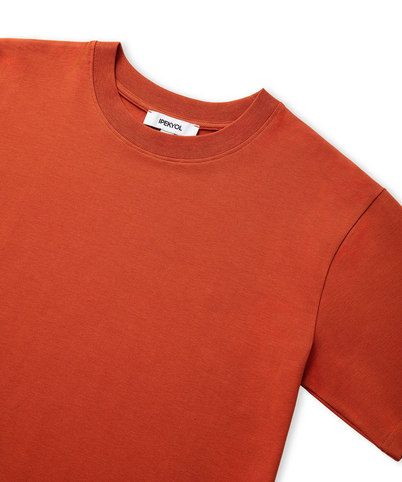Ipekyol Crew Neck Basic T-Shirt Brick