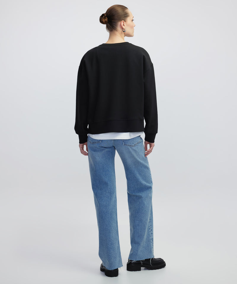 Ipekyol Sweatshirt With Asymmetric Zipper Black