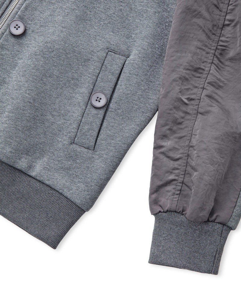 Ipekyol Monogram Patch Sweatshirt Grey Melange