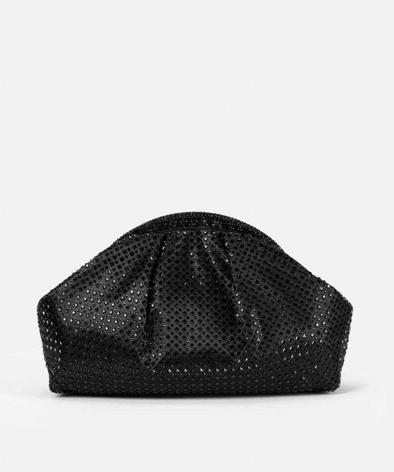 Ipekyol Rhinestone Embellished Clutch Black
