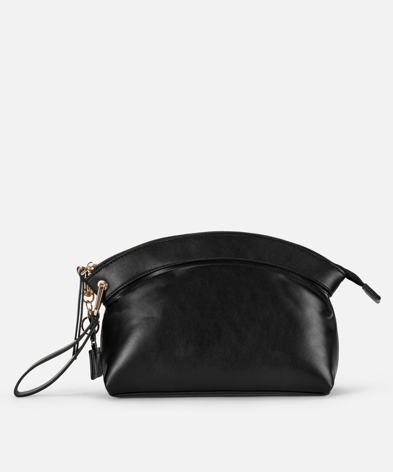 Ipekyol Monogram Buckle Clutch Black