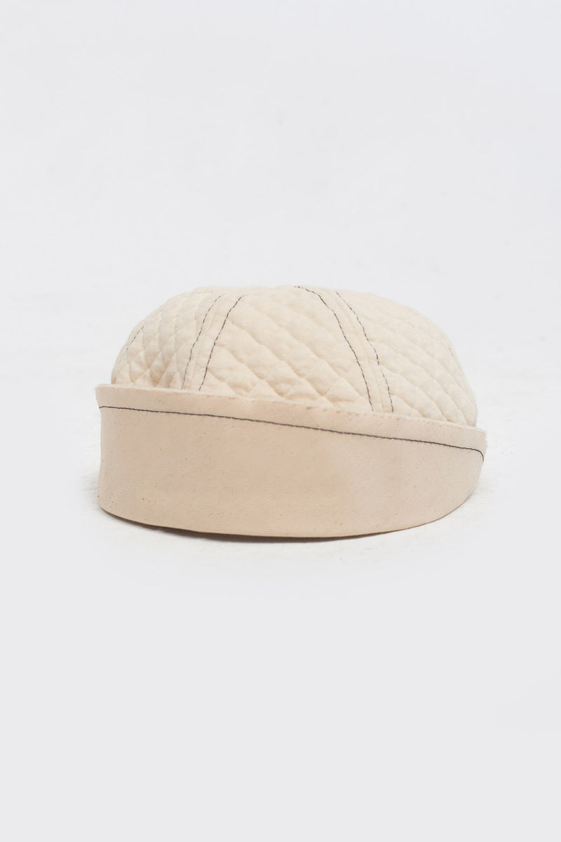 Nu Quilted Hat Natural