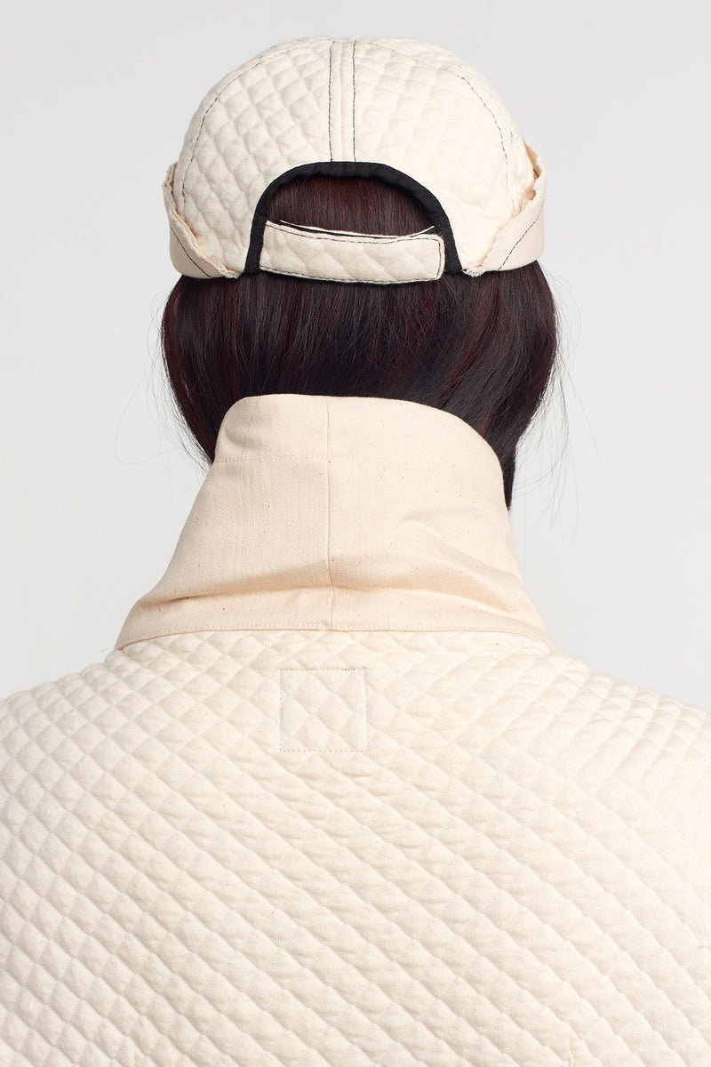 Nu Quilted Hat Natural