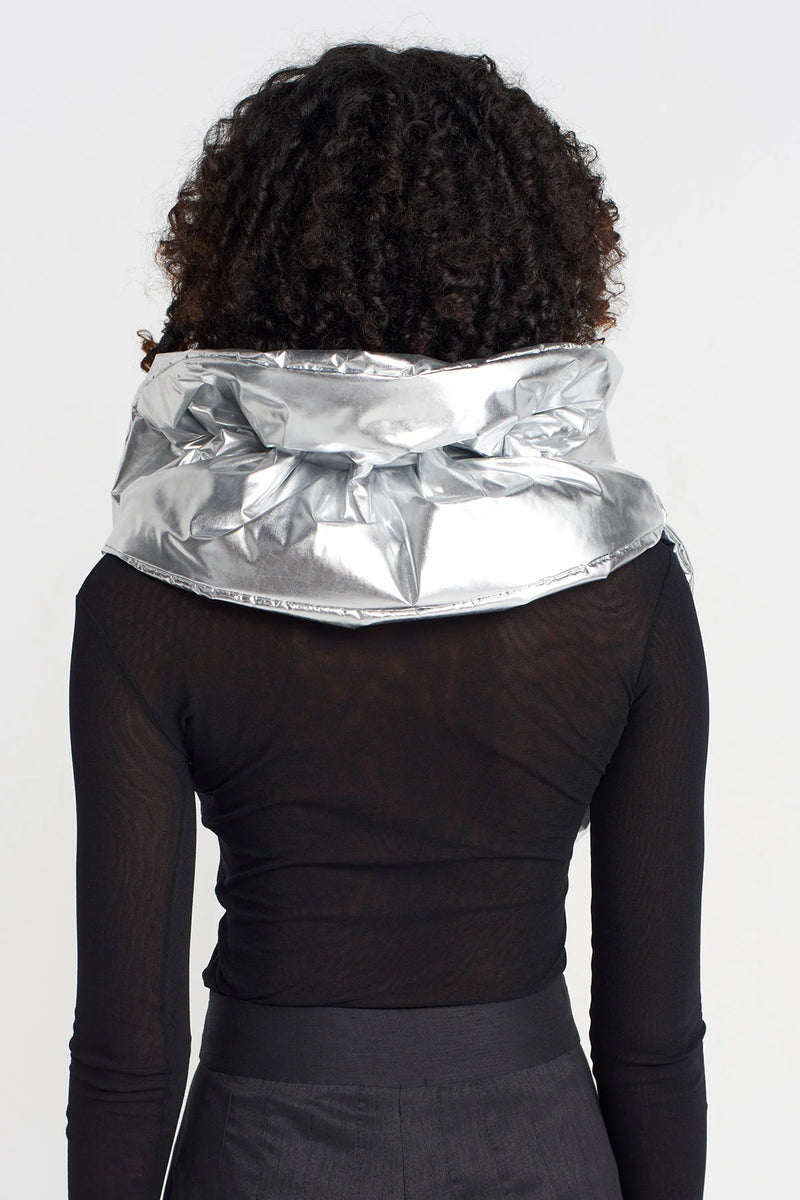 Nu Shiny Neck Collar Silver