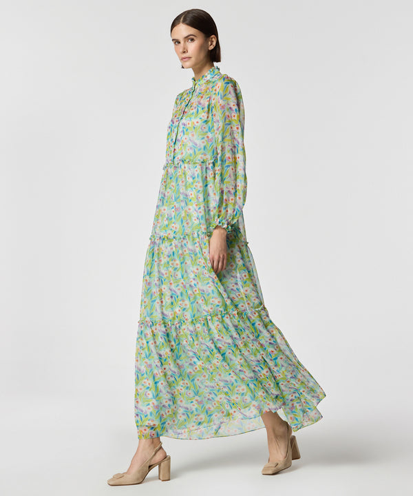Machka Patterned Maxi Dress Nile