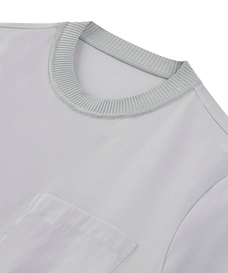 Machka Pleated T-Shirt Grey