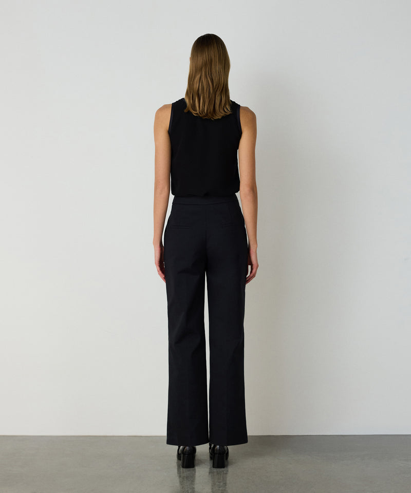 Machka Trousers With Button Accessories Black