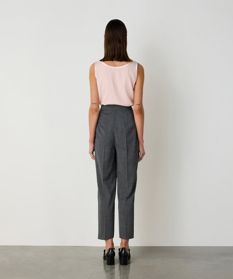 Machka Darted Trousers Grey