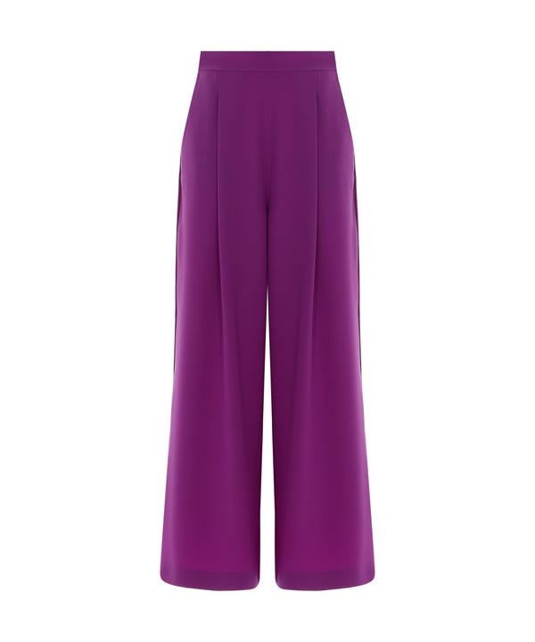 Machka Wide Leg Trousers Light Cyclamen