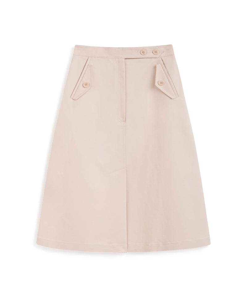 Machka Pleated Skirt Powder