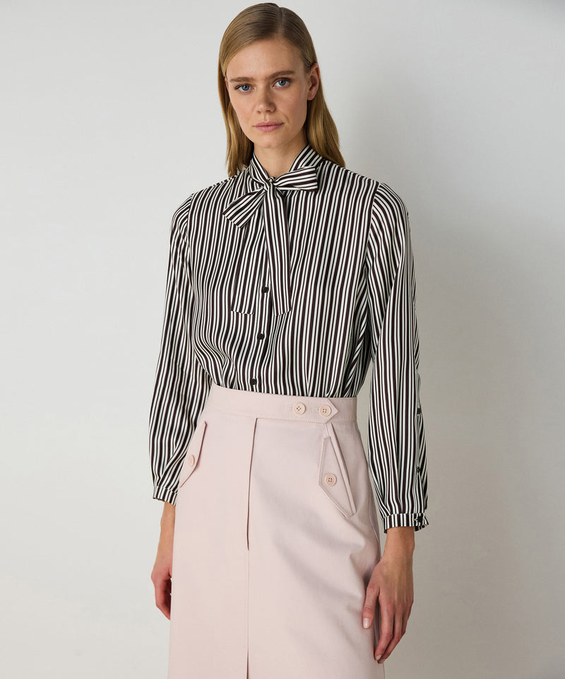 Machka Pleated Skirt Powder