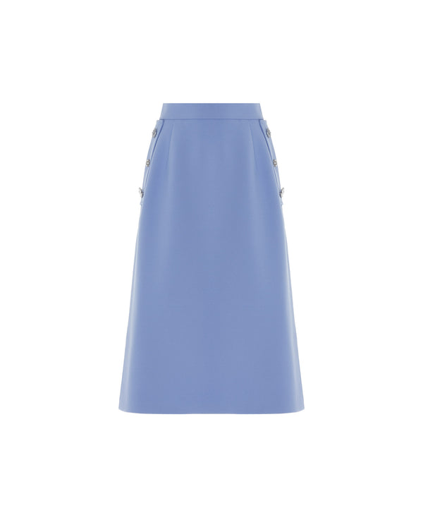 Machka Button Accessory Skirt Lavender