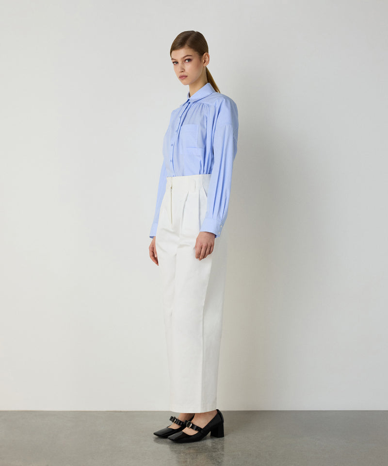 Machka Oversized Shirt Blue