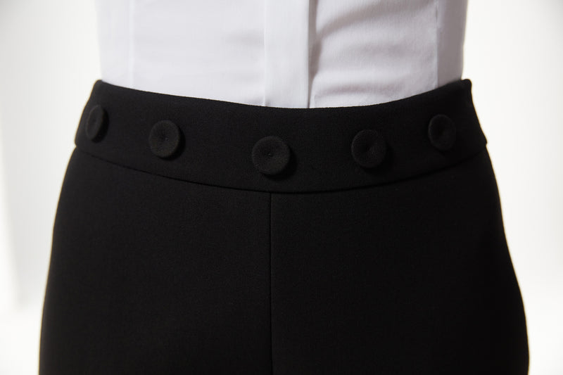 Machka Button Accessory Trousers Black