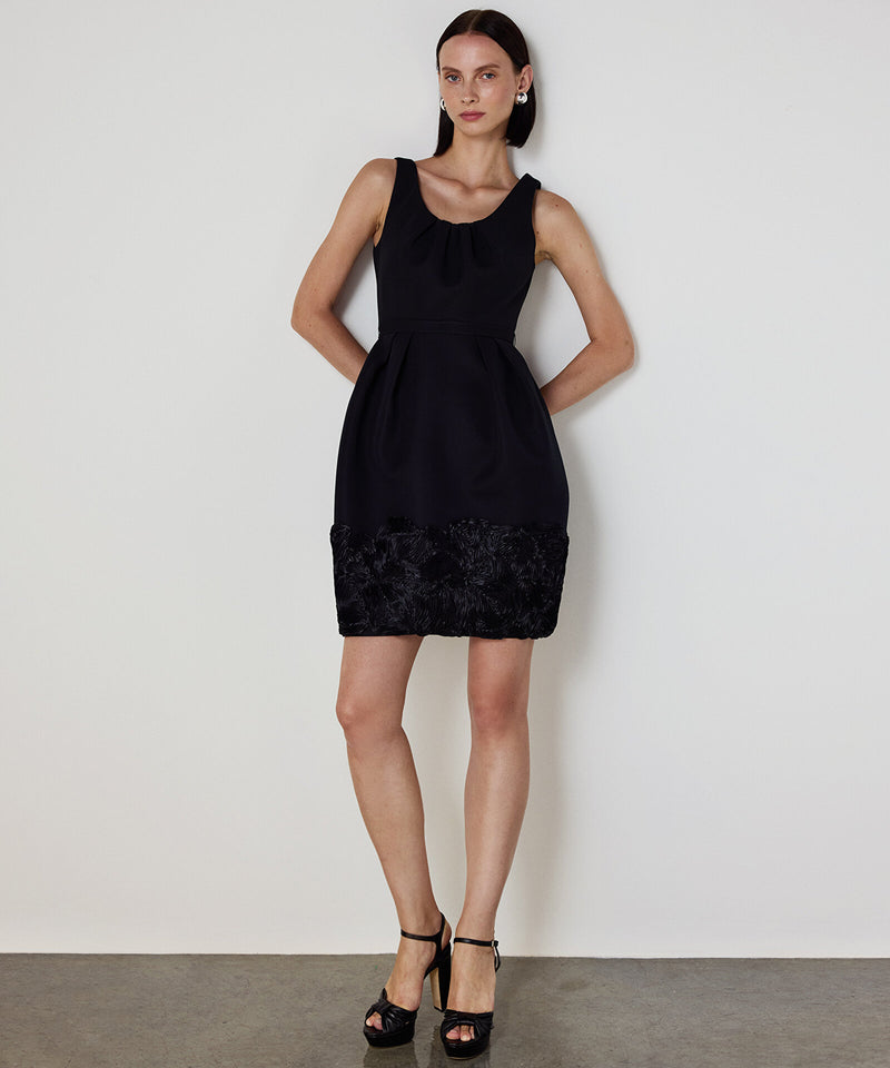Machka Embellished Mini Dress Black