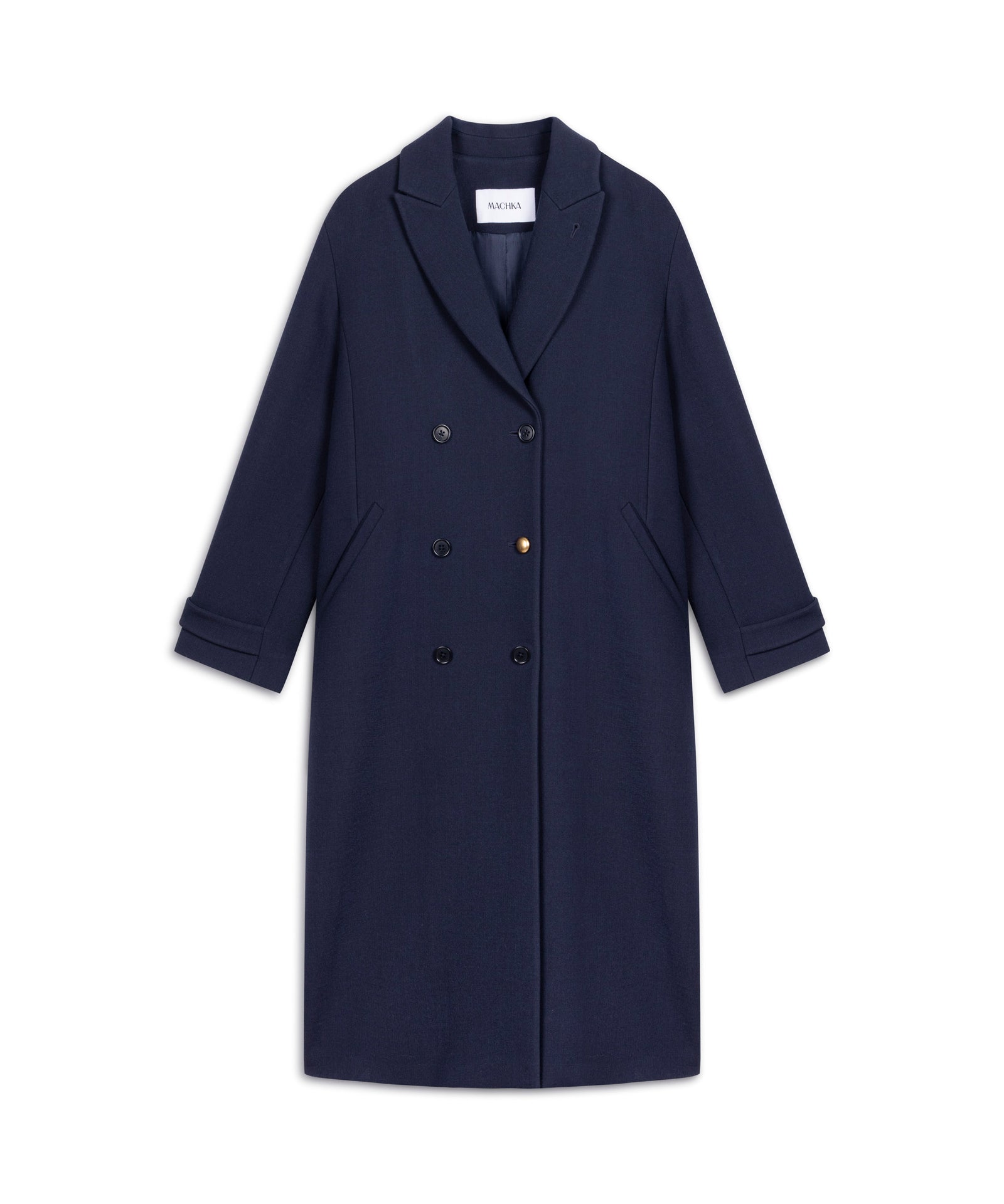 MARNO Helena coat ブラック Elsa Double Cashmere Coat – La Garçonne
