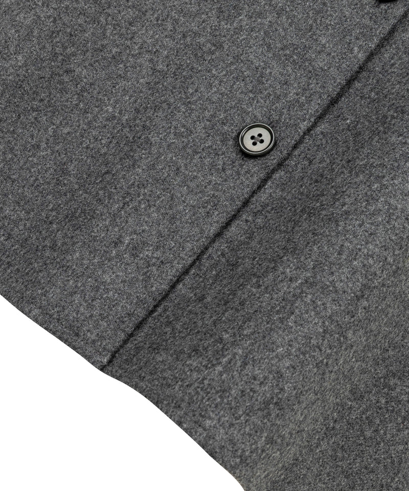 Machka Flannel Shirt With Pockets Grey Melange