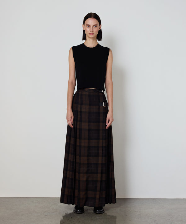 Machka Wool-Cashmere Blend Vest Black