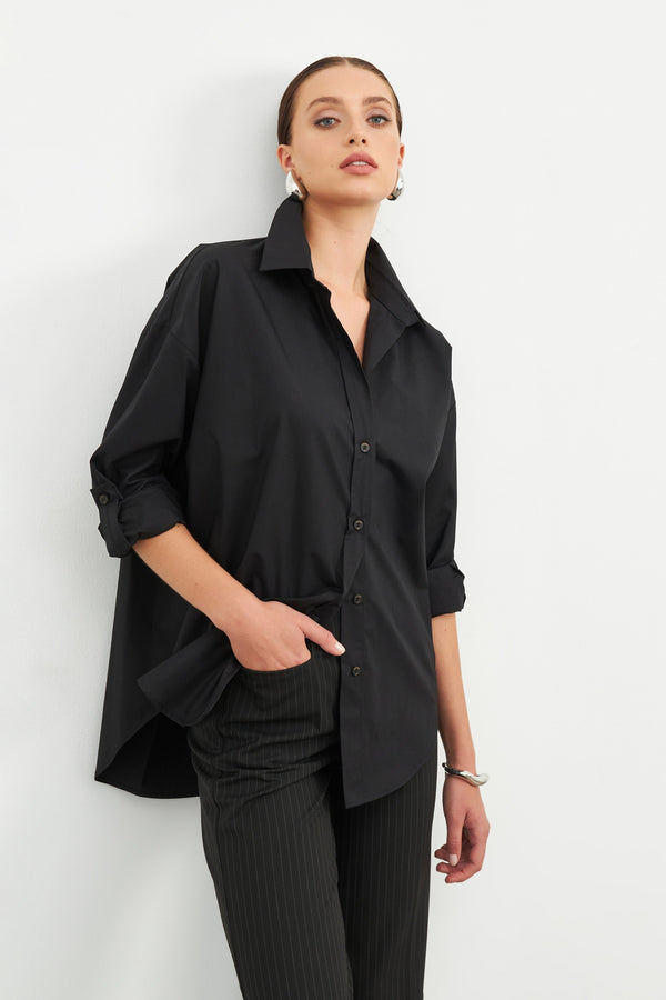 Setre Long Sleeve Shirt Black