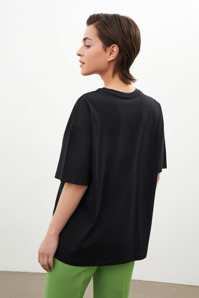 Setre Short Sleeve Basic T-Shirt Black