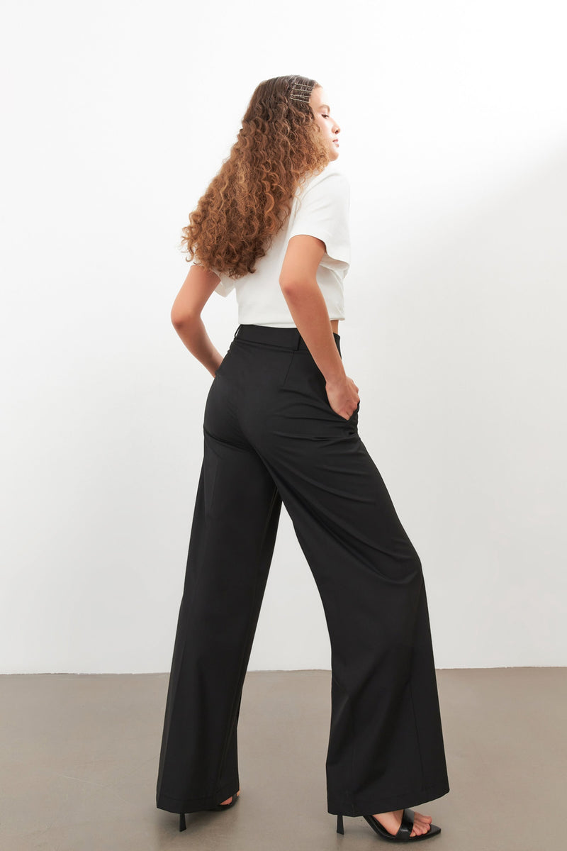Setre Relaxed-Cut Trousers Black