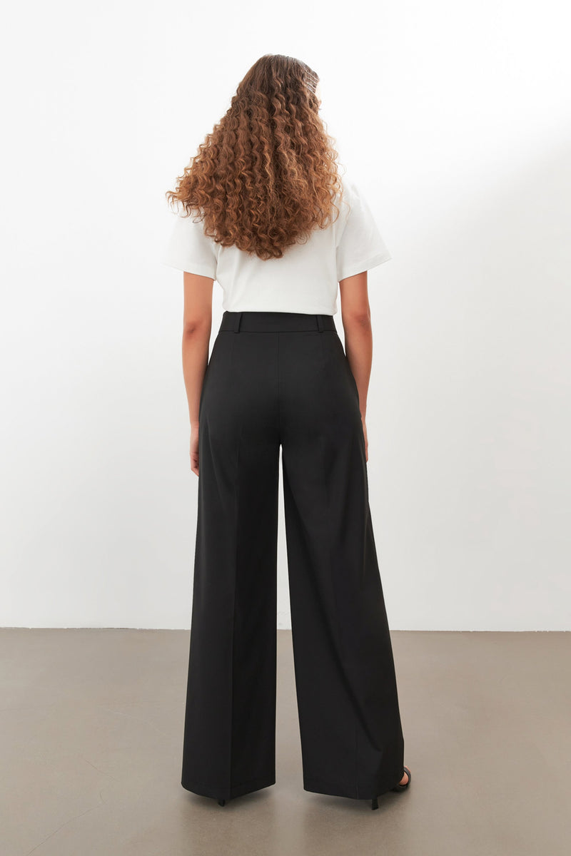 Setre Relaxed-Cut Trousers Black