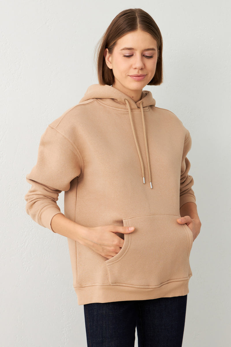 Setre Long Sleeve Sweatshirt Camel