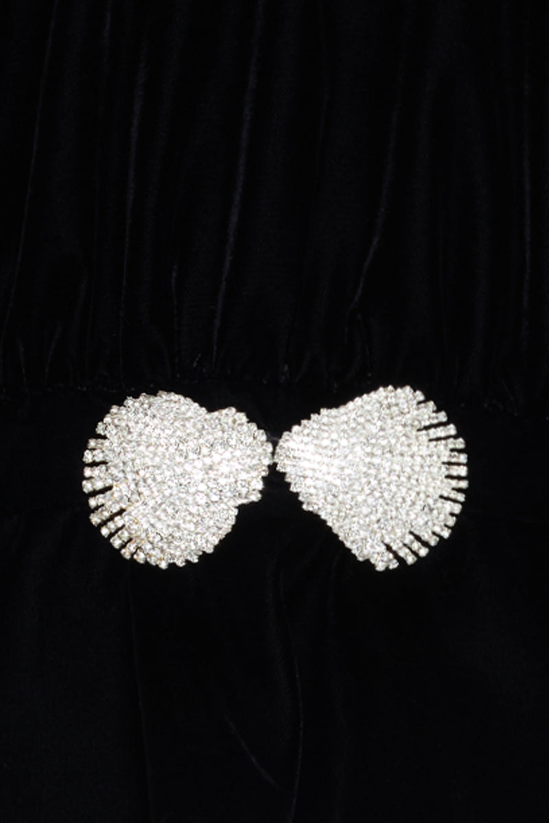 Setre Accessory Detailed Sleeveless Blouse Black