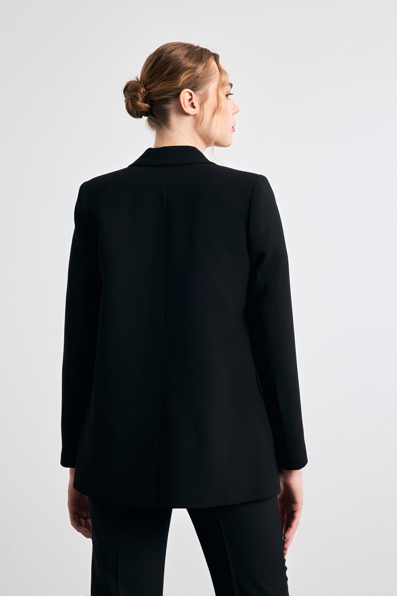 Setre Long Sleeve Jacket Blazer Black