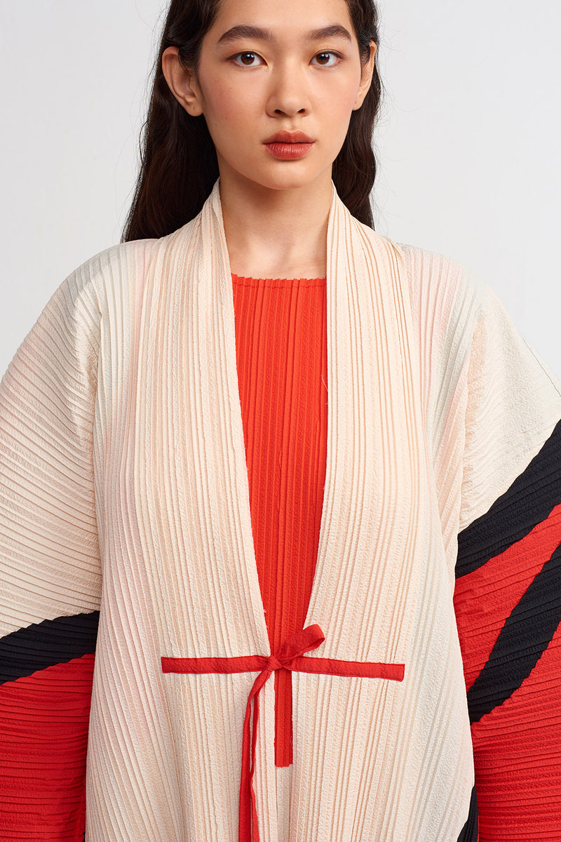 Nu Multi Color Kimono Outerwear Multi Color