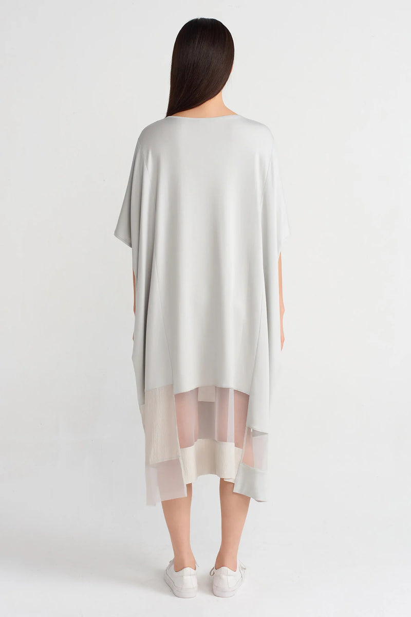 Nu Fabric Block Dress Ice