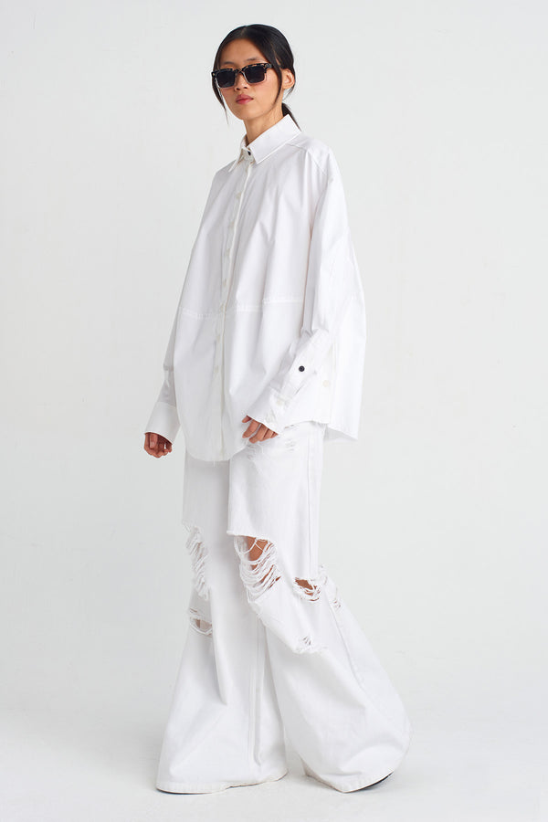 Nu Oversize Shirt Off White