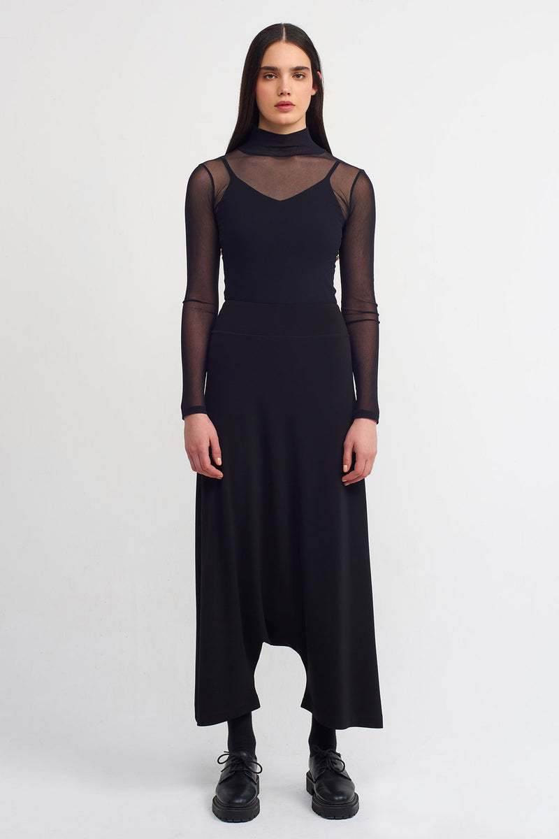Nu Basic Jersey Shalwar Black